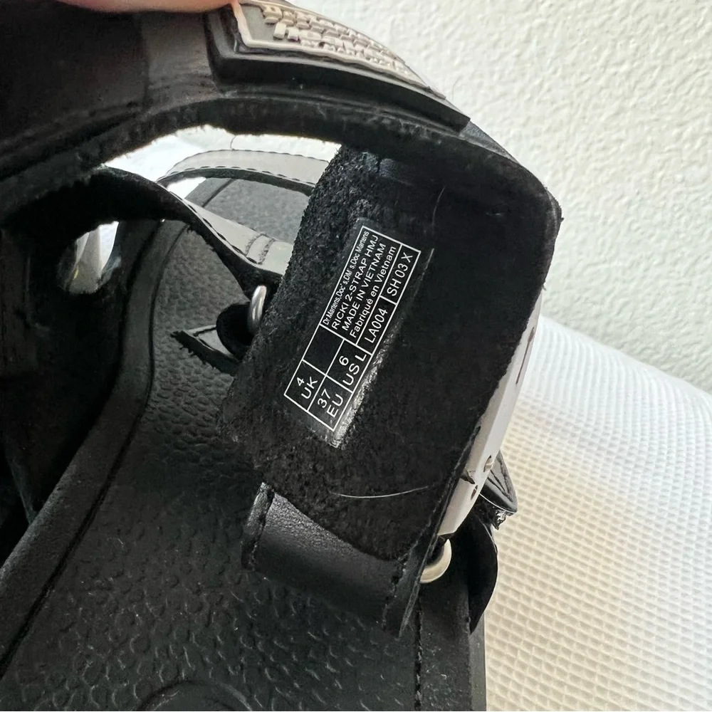 DR. MARTENS X HEAVEN BY MARC JACOBS RICKI 2-STRAP HMJ SANDAL - Picture 10 of 16